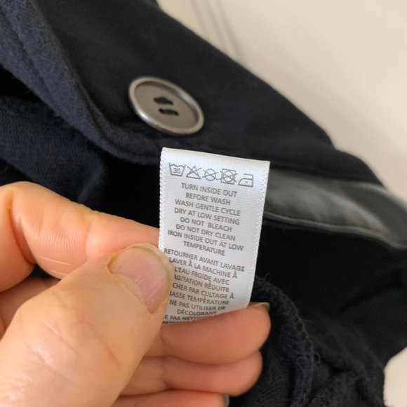 🌷3 for$25🌷Foxy Jeans, US M (Fits Small), Black Pleather Trim Blazer - Picture 8 of 8